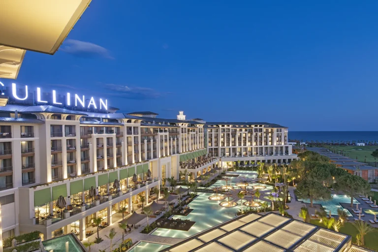 Cullinan Belek - Main Building facing to the golf courses and the Mediterranean sea