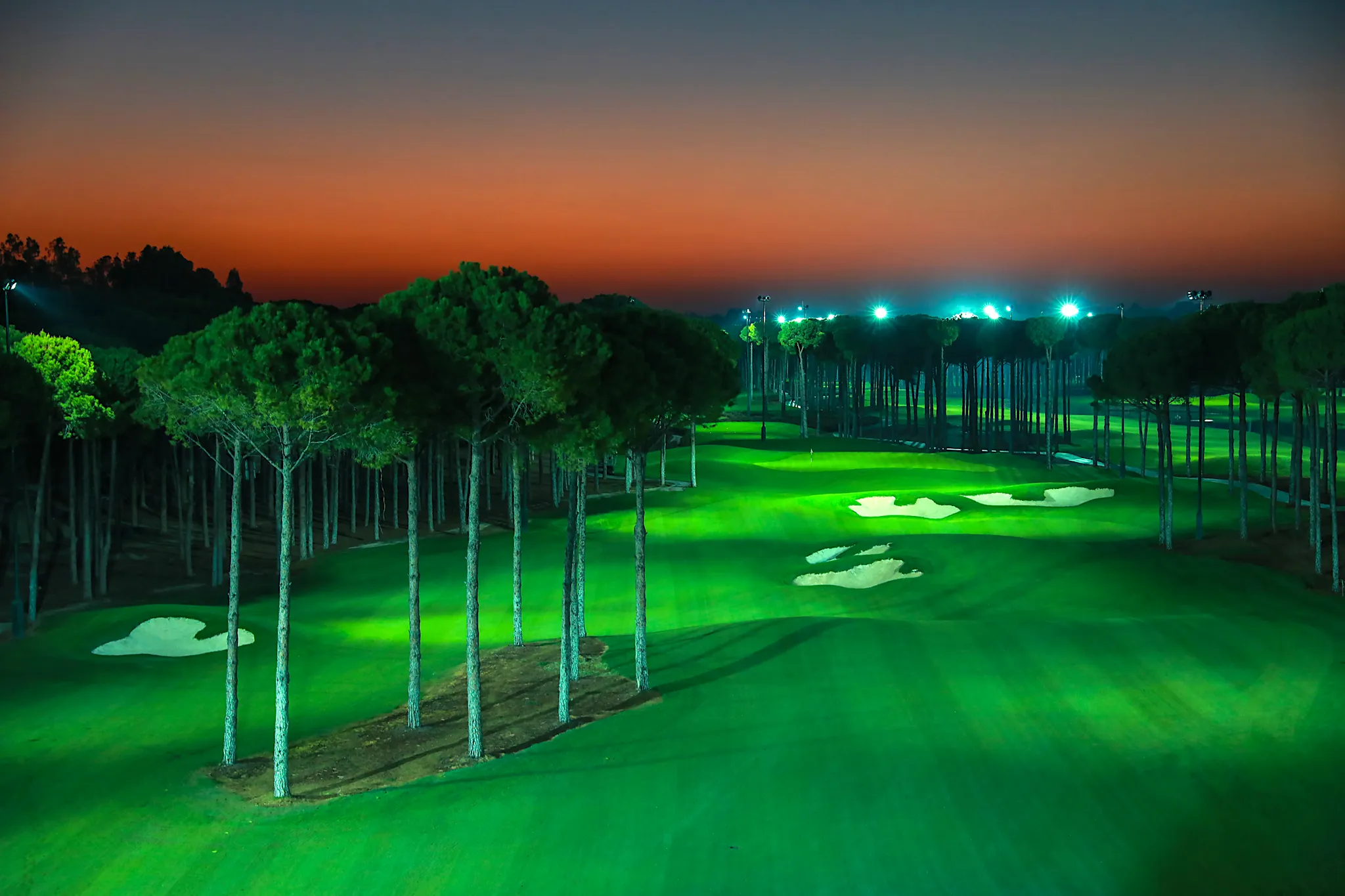 Night Golf in Turkey