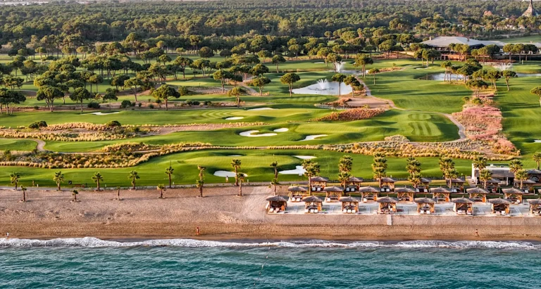 지중해, 해변 및 컬리난 링크